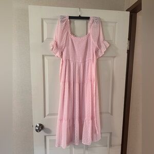 Pink dress